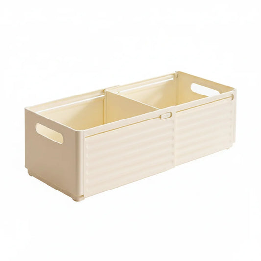 Organisateur de tiroir réglable – Boîte de rangement rétractable et empilable